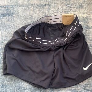 Nike Girls Size S Dark Gray Athletic Shorts
